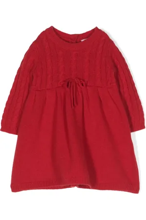 Il gufo Vestido manga larga