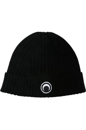 Marine Serre Gorro de canalé Crescent Moon