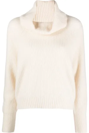 Allude Suéter de tejido fino con cuello redondo