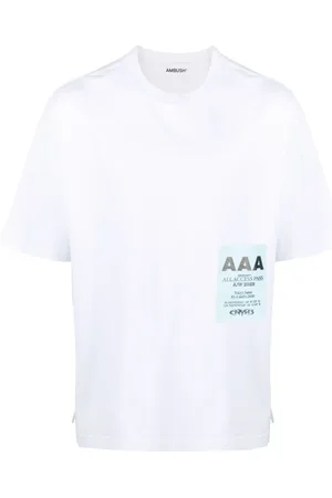 AMBUSH Playera oversize con estampado Pass