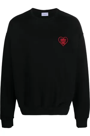 Family First Sudadera con logo bordado