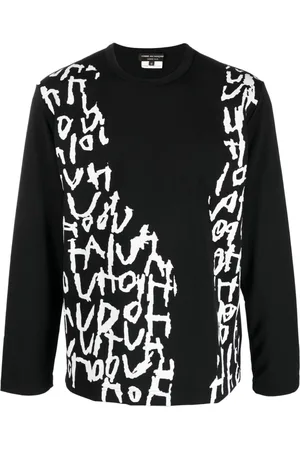 Comme des Garçons Suéter con texto estampado