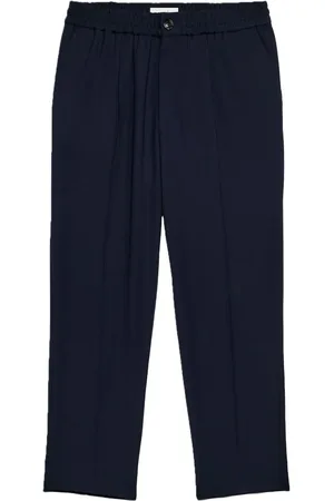 Ami Pantalones tapered con pretina elástica