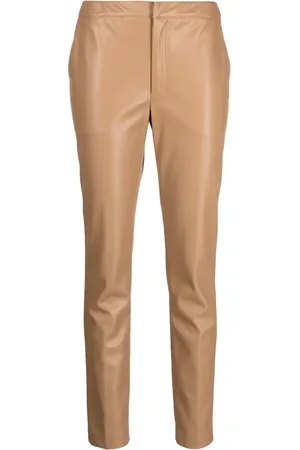 Twin-Set Pantalones slim con placa del logo