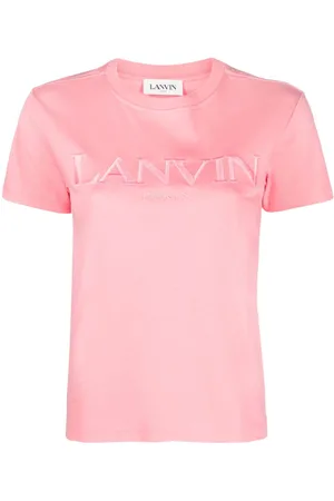 Lanvin Playera con logo bordado