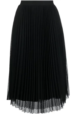 Twin-Set Falda midi con diseño plisado