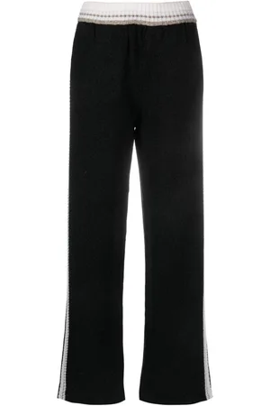 Barrie Pantalones con rayas laterales