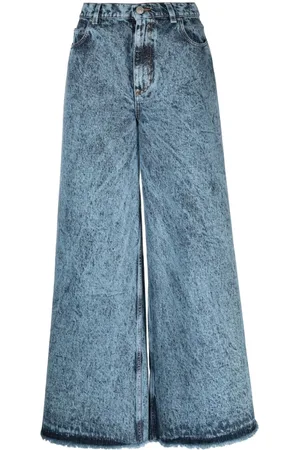 Marni Jeans anchos con efecto lavado