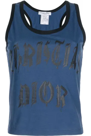 Dior Top con logo 1990-2000