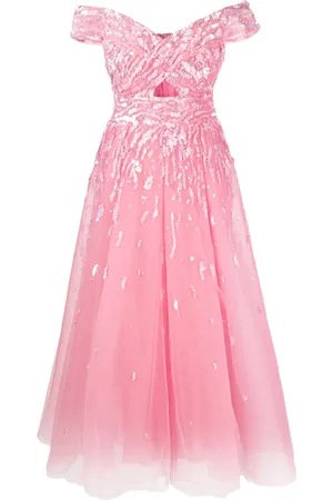 Zuhair Murad Vestido de fiesta con un hombro descubierto