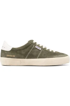 Golden Goose Tenis bajos de gamuza