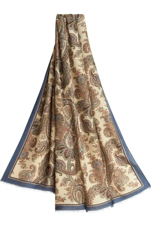 Etro Mascada con estampado de cachemira