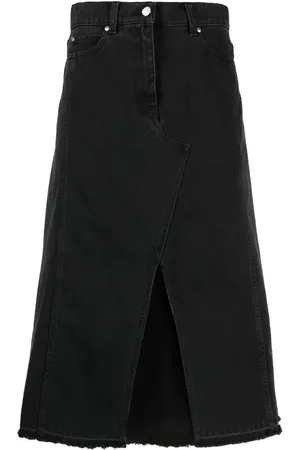 Msgm Falda con parche del logo