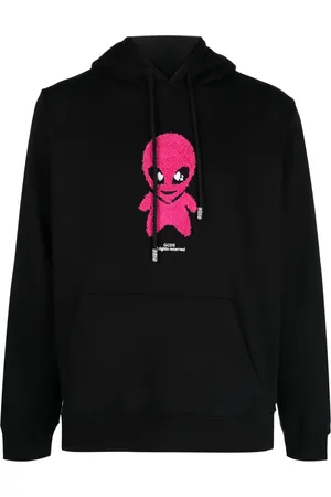 GCDS Hoodie con parche de alien