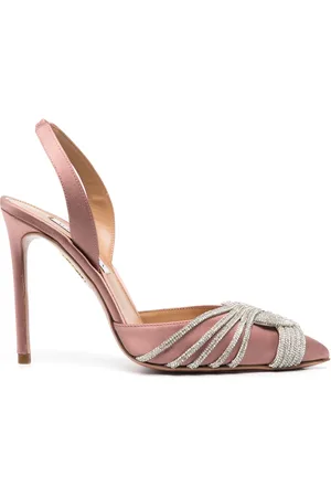 Aquazzura Zapatillas Gatsby con tacón de 105mm