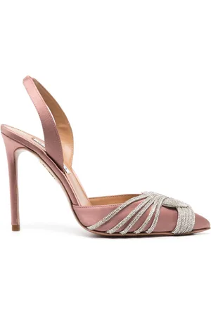 Aquazzura Zapatillas Gatsby con tacón de 105mm