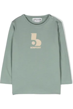 BONPOINT Playera con logo estampado