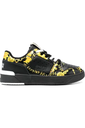 VERSACE Tenis con estampado Chain Couture