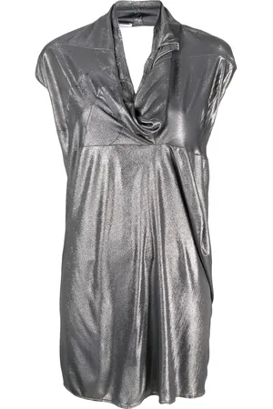 Dior Vestido corto con efecto lamé