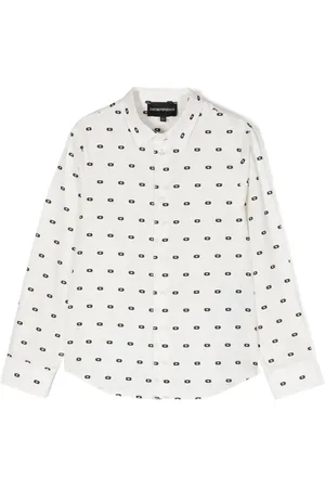 Emporio Armani Camisa con logo estampado
