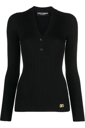 Dolce & Gabbana Top con placa del logo