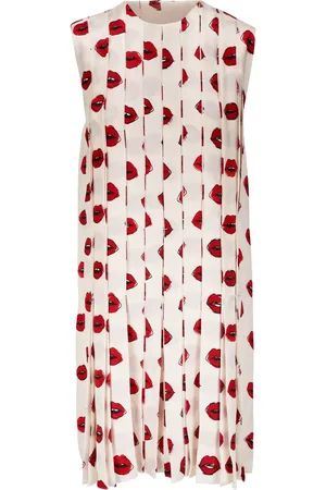 Khaite Vestido Blazz con estampado gráfico