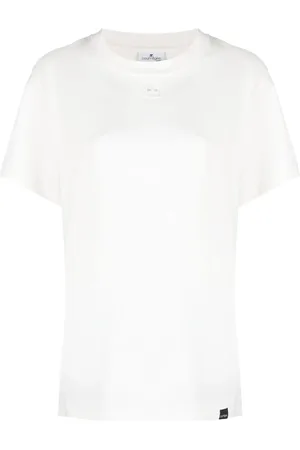 Courrèges Playera con parche del logo