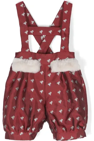 LA STUPENDERIA Shorts con motivo Teddy Bear