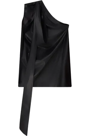 Stella McCartney Top con mascada y un hombro descubierto