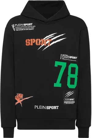 Philipp Plein Hoodie con letras del logo