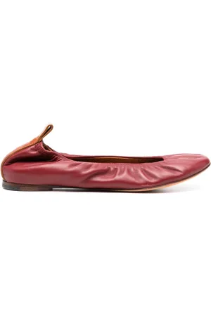 Lanvin Flats con puntera redonda