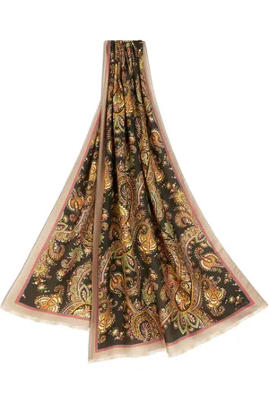 Etro Mascada con estampado de cachemira