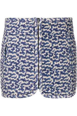 Marant Etoile Falda con motivo abstracto
