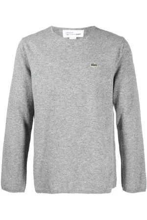 Comme des Garçons Suéter de lana tejido en intarsia de COMME DES GARÇONS SHIRT x Lacoste