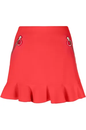 Dsquared2 Falda corta con volantes y detalle de cierre