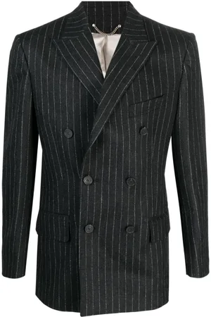 Golden Goose Blazer con doble botonadura y motivo de rayas diplomáticas