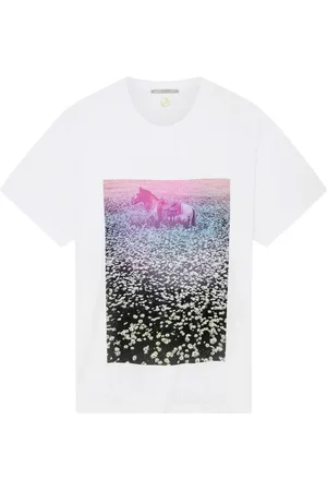 Stella McCartney Playera Photographic Daisy Field