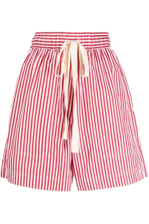 Lee Mathews Shorts con rayas estampadas