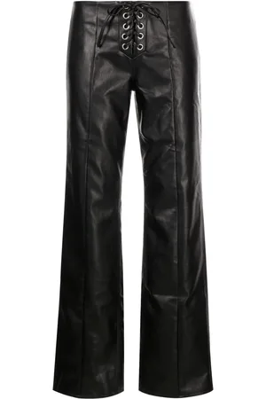 ROTATE Pantalones con detalle de agujetas