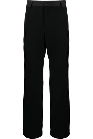Kiko Kostadinov Pantalones rectos con diseño fruncido