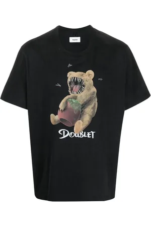 DOUBLET Playera con estampado gráfico