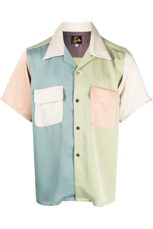 Pins & Needles Camisa satinada con diseño color block