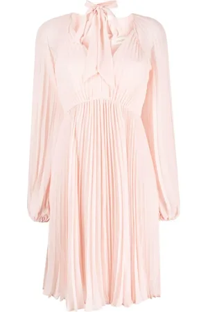 ZIMMERMANN Vestido corto Sunray con pliegues