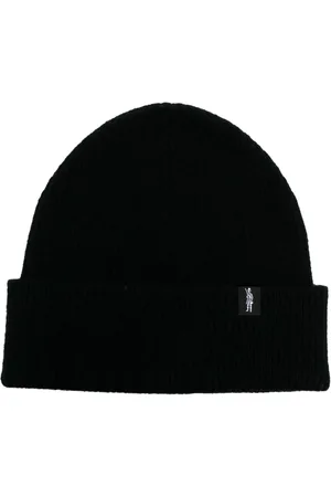 MACKINTOSH Gorro de cachemira con etiqueta del logo