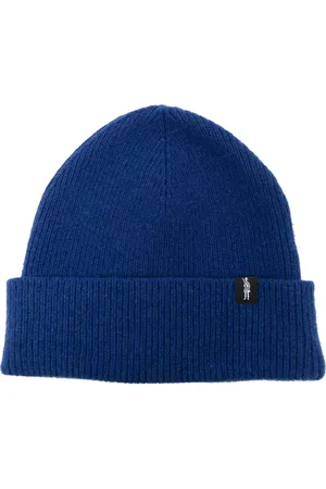 MACKINTOSH Gorro de cachemira con parche del logo