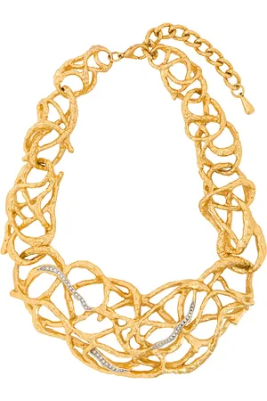 Susan Caplan 1990s Vintage Elizabeth Taylor Precious Vine Necklace