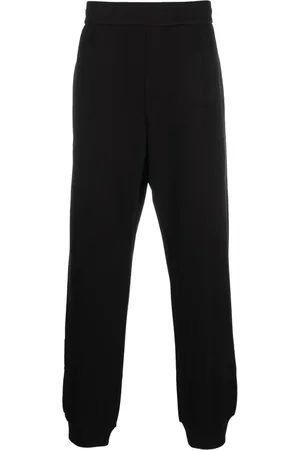VERSACE Pants con logo bordado