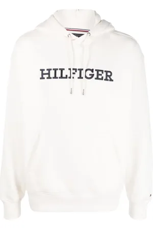 Tommy Hilfiger Hoodie Monotype con logo bordado