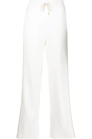 LORENA ANTONIAZZI Pants rectos con cordones en la pretina