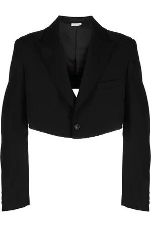 Comme des Garçons Blazer corto capitonado en 3D
